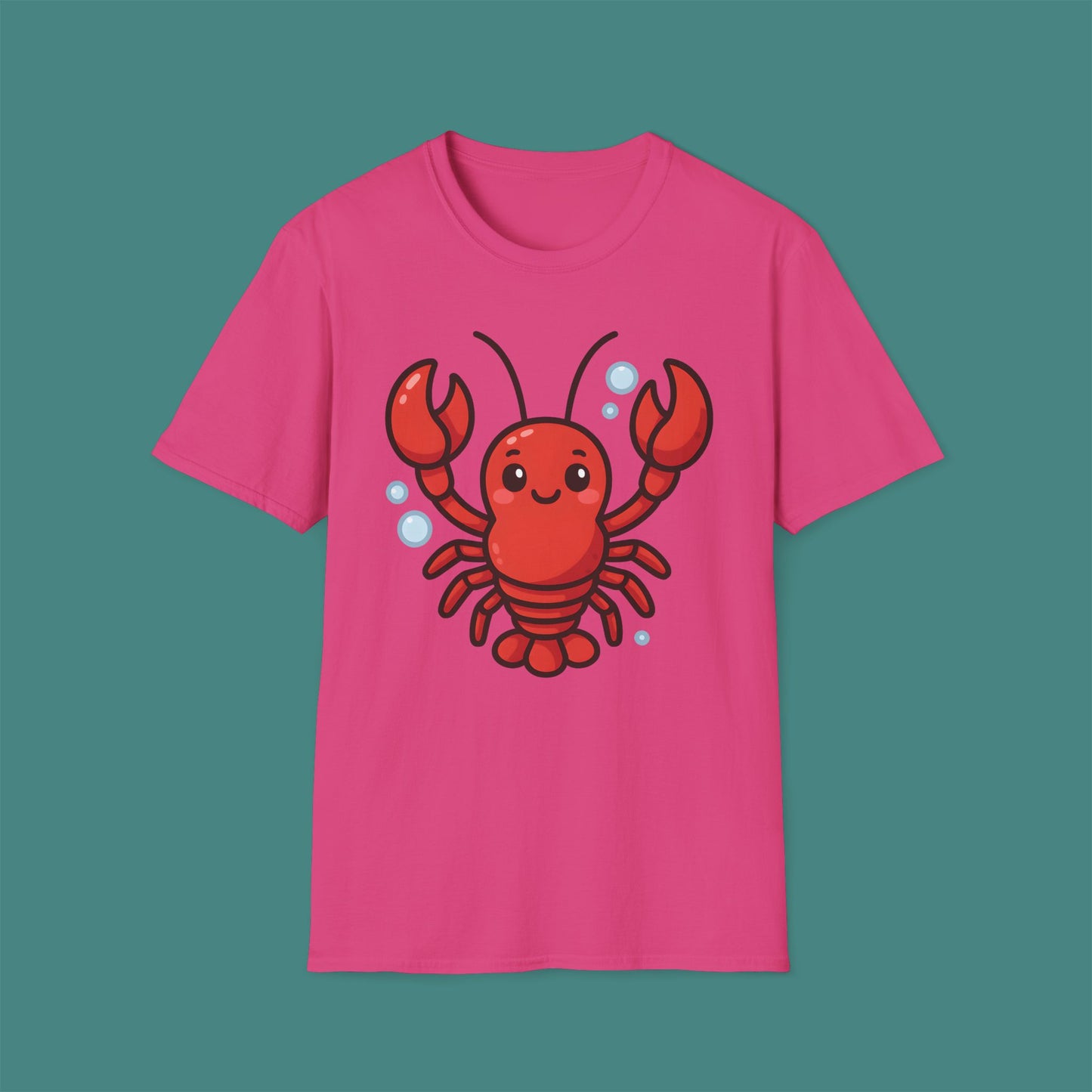 Cartoon Cute Lobster Unisex T-Shirt