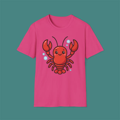 Cartoon Cute Lobster Unisex T-Shirt