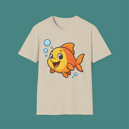 Cartoon Cute Fish Unisex T-Shirt
