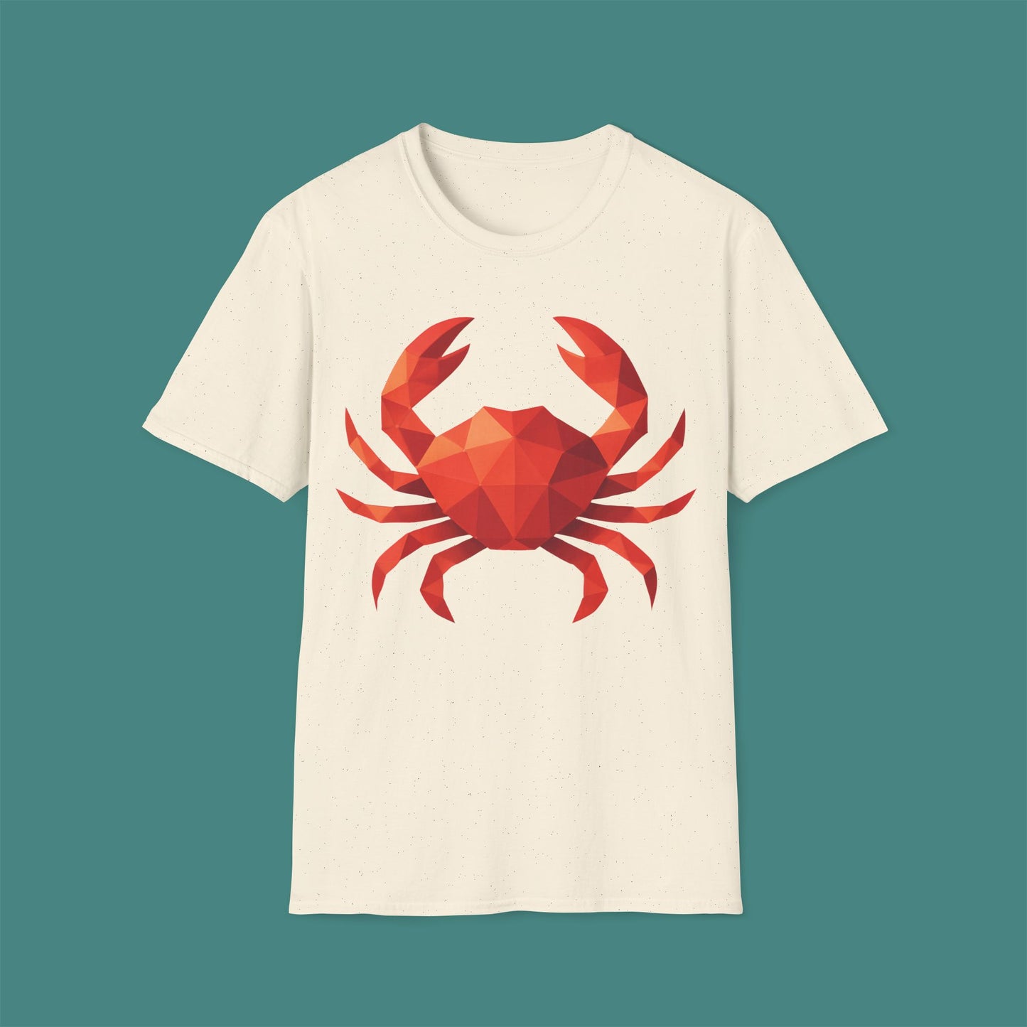 Geometric Polygon Crab Unisex T-Shirt