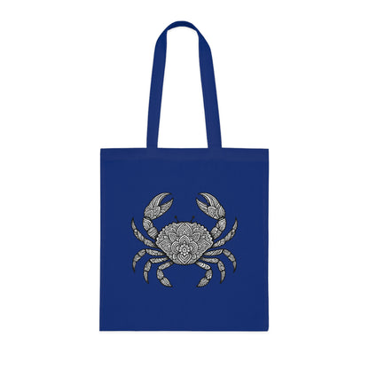 Intricate Mandala Crab Tote Bag