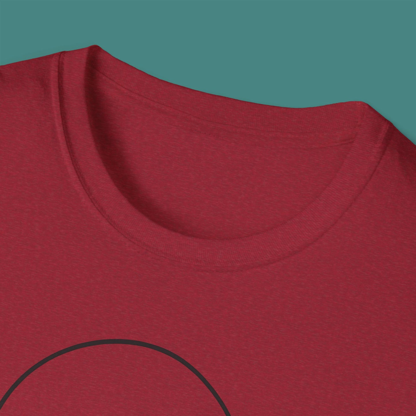 Minimalist Line Art Jellyfish Unisex T-Shirt