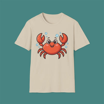 Cartoon Cute Crab Unisex T-Shirt