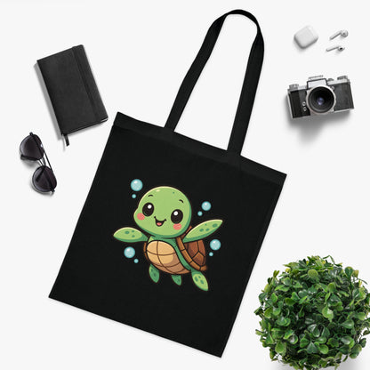 Cartoon Cute Turtle Tote Bag