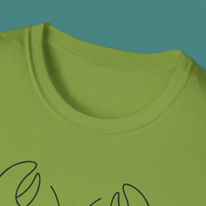 Minimalist Line Art Lobster Unisex T-Shirt