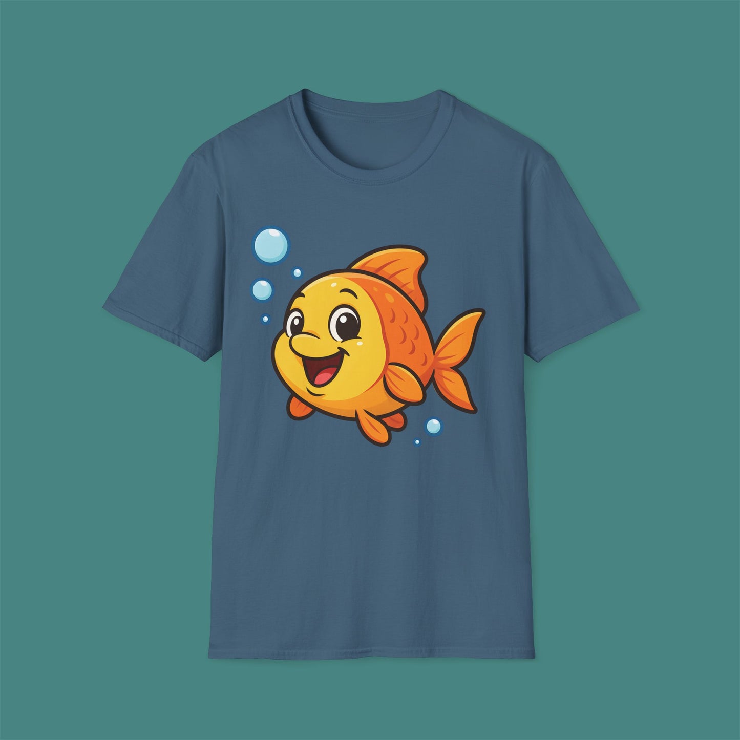 Cartoon Cute Fish Unisex T-Shirt
