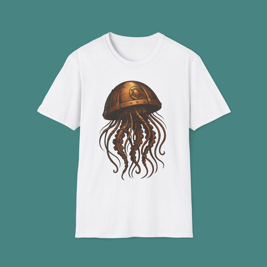 Steampunk Mechanical Jellyfish Unisex T-Shirt