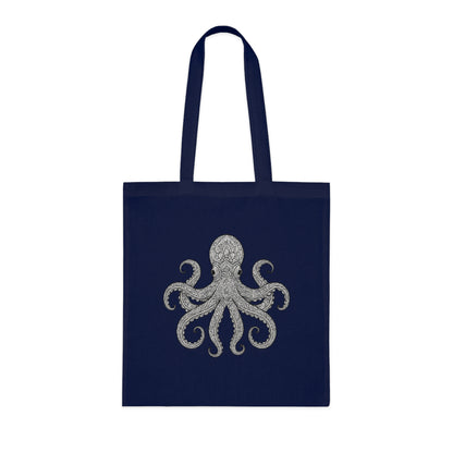 Intricate Mandala Octopus Tote Bag