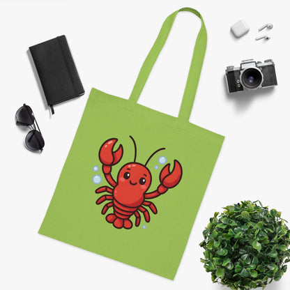 Cartoon Cute Lobster Tote Bag