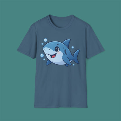 Cartoon Cute Shark Unisex T-Shirt
