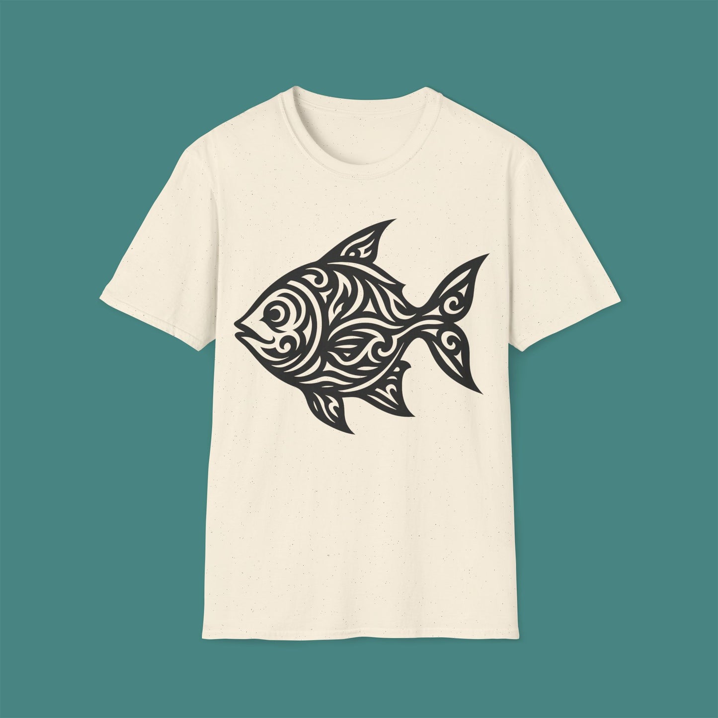 Tribal Tattoo Fish Unisex T-Shirt
