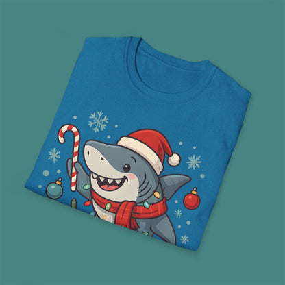 Christmas Shark Unisex T-Shirt