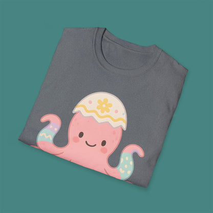 Easter Octopus Unisex T-Shirt