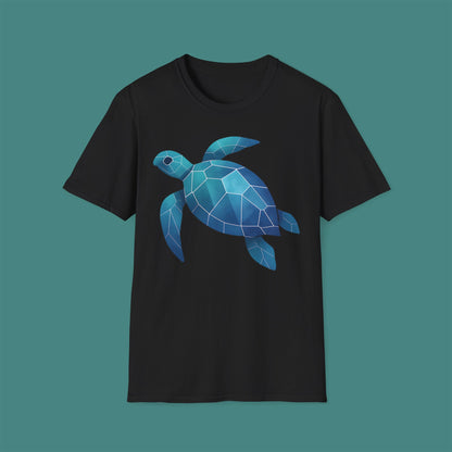 Geometric Polygon Turtle Unisex T-Shirt