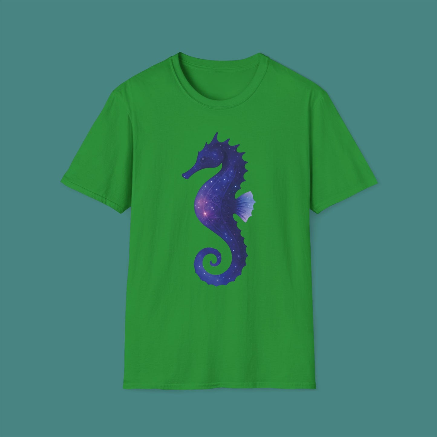 Cosmic Galaxy Seahorse Unisex T-Shirt