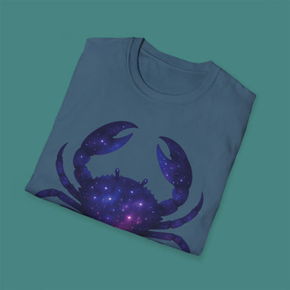 Cosmic Galaxy Crab Unisex T-Shirt