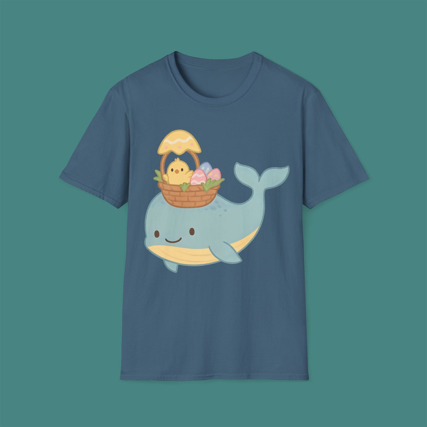 Easter Whale Unisex T-Shirt