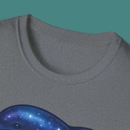 Cosmic Galaxy Dolphin Unisex T-Shirt