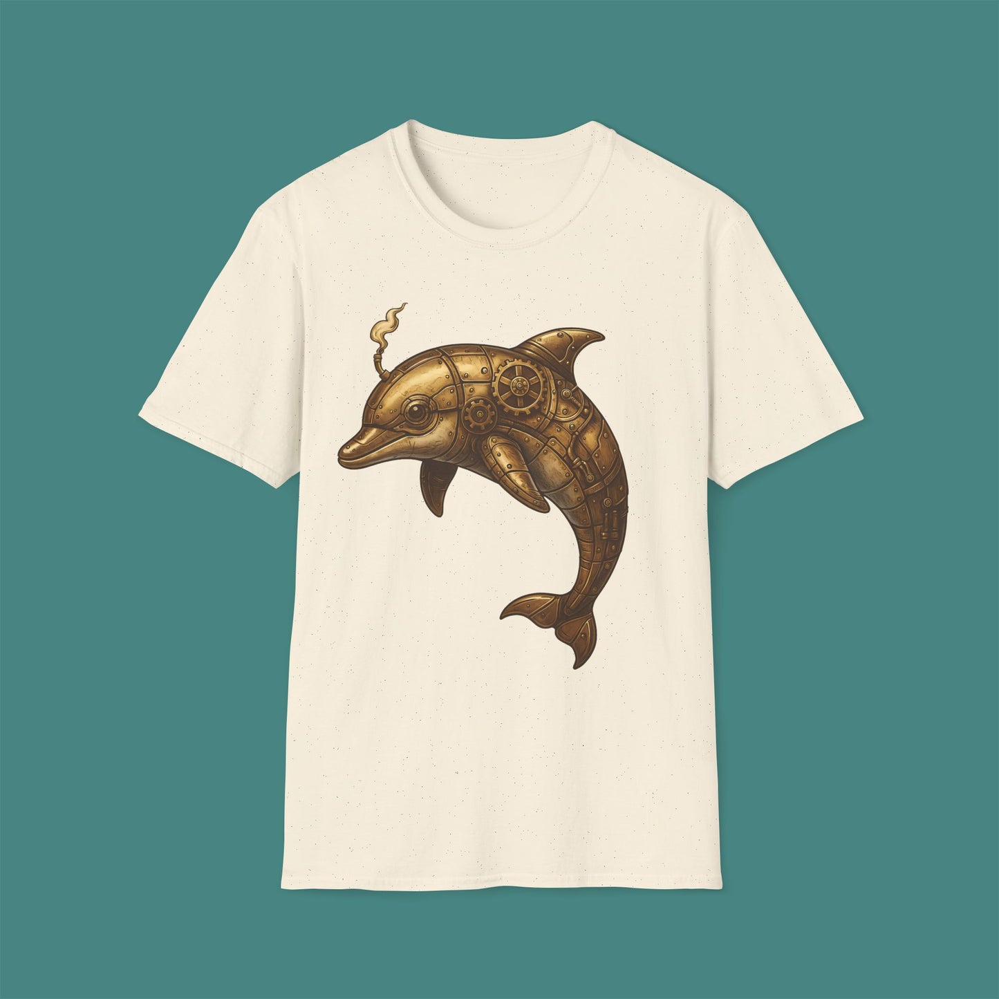 Steampunk Mechanical Dolphin Unisex T-Shirt
