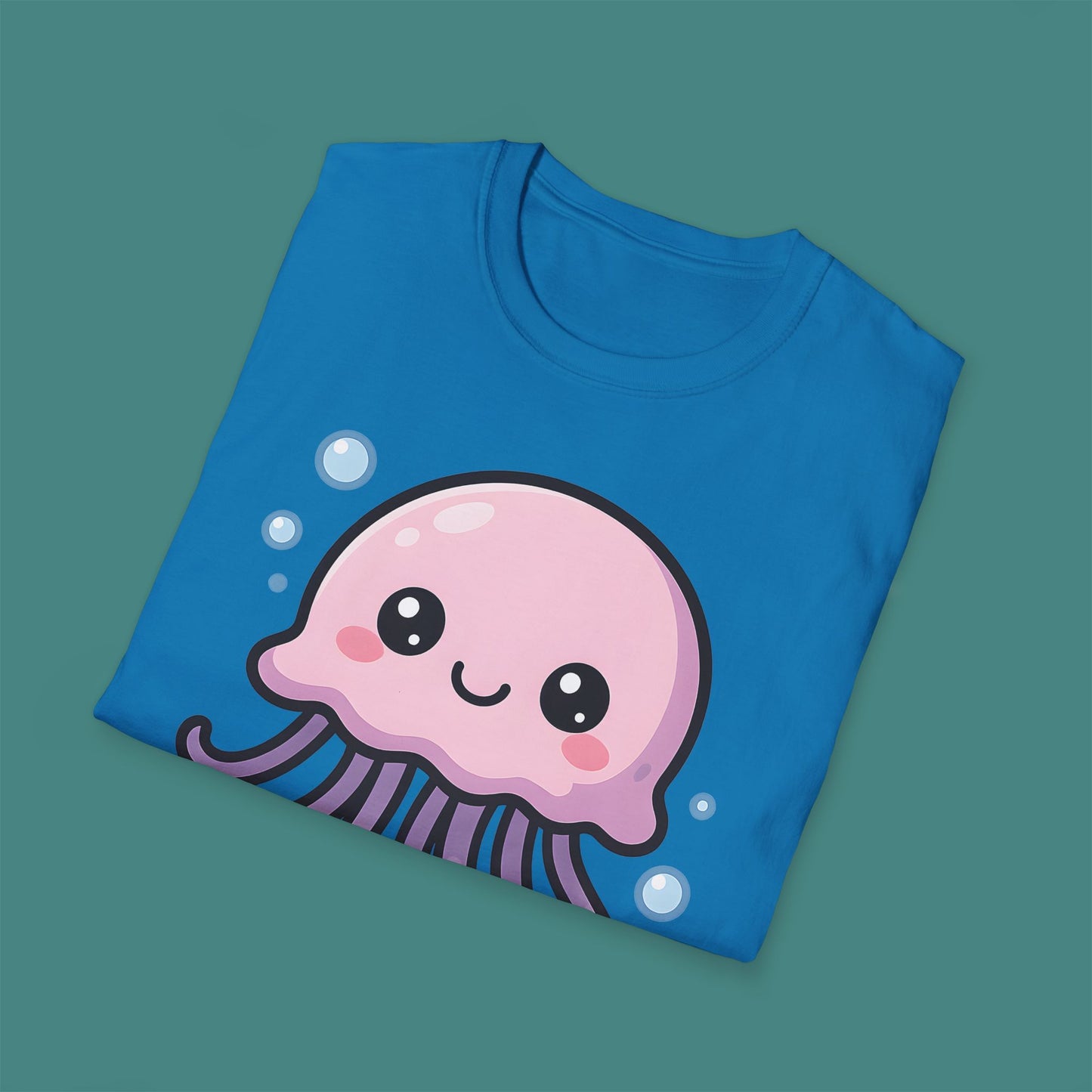 Cartoon Cute Jellyfish Unisex T-Shirt