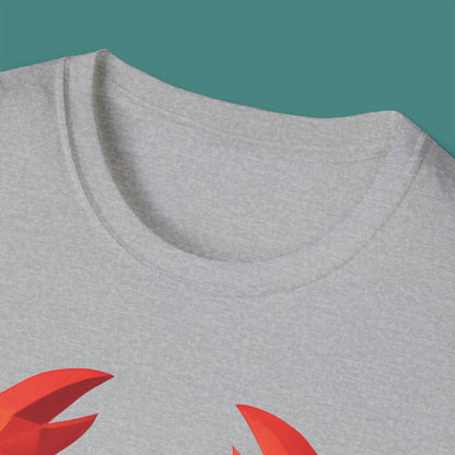 Geometric Polygon Crab Unisex T-Shirt
