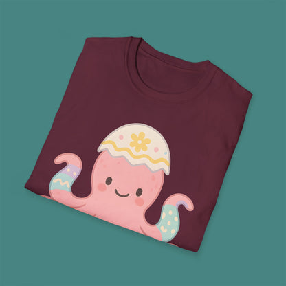 Easter Octopus Unisex T-Shirt