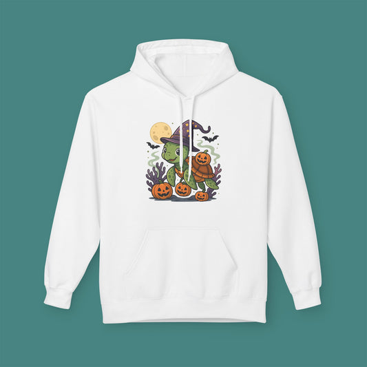 Halloween Turtle Fleece Unisex Hoodie