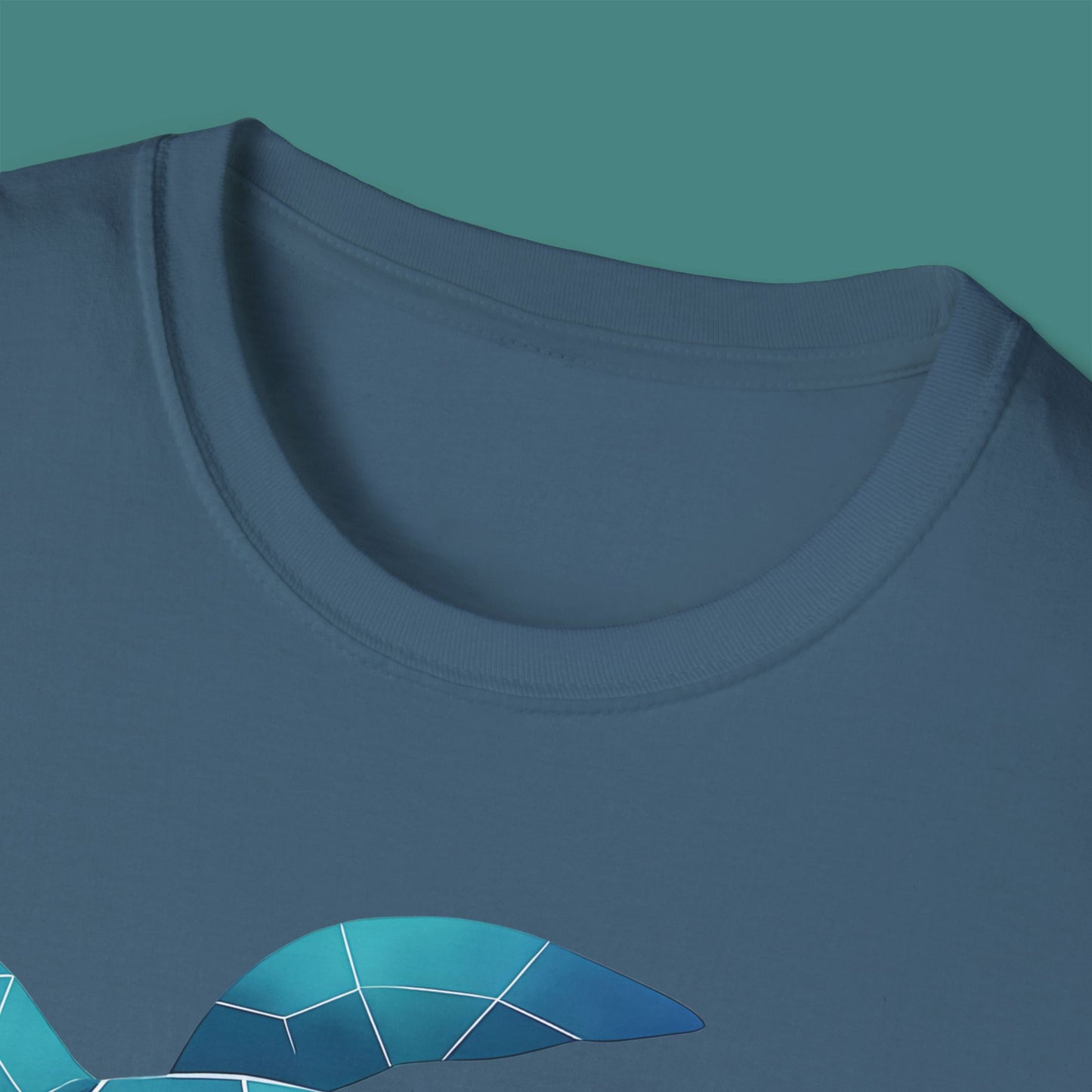 Geometric Polygon Turtle Unisex T-Shirt