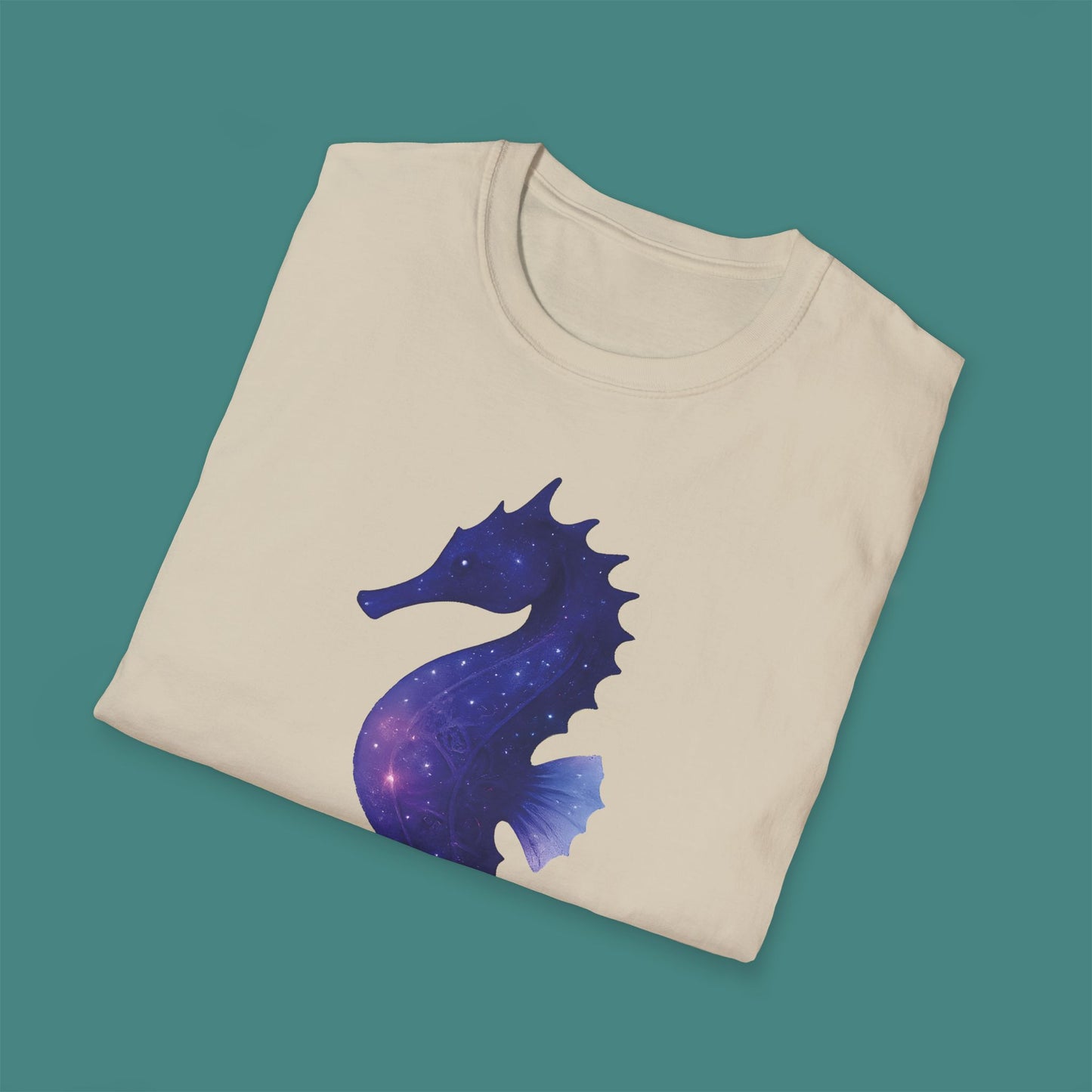 Cosmic Galaxy Seahorse Unisex T-Shirt