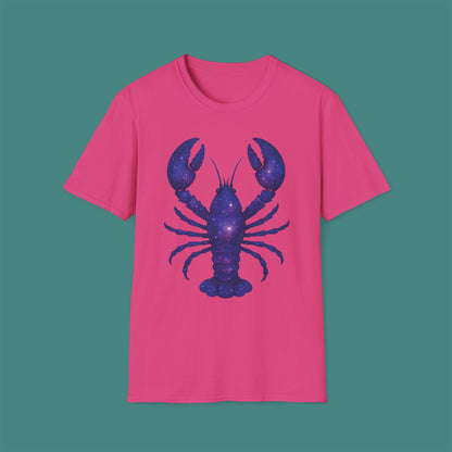 Cosmic Galaxy Lobster Unisex T-Shirt