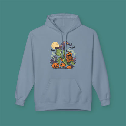 Halloween Turtle Fleece Unisex Hoodie