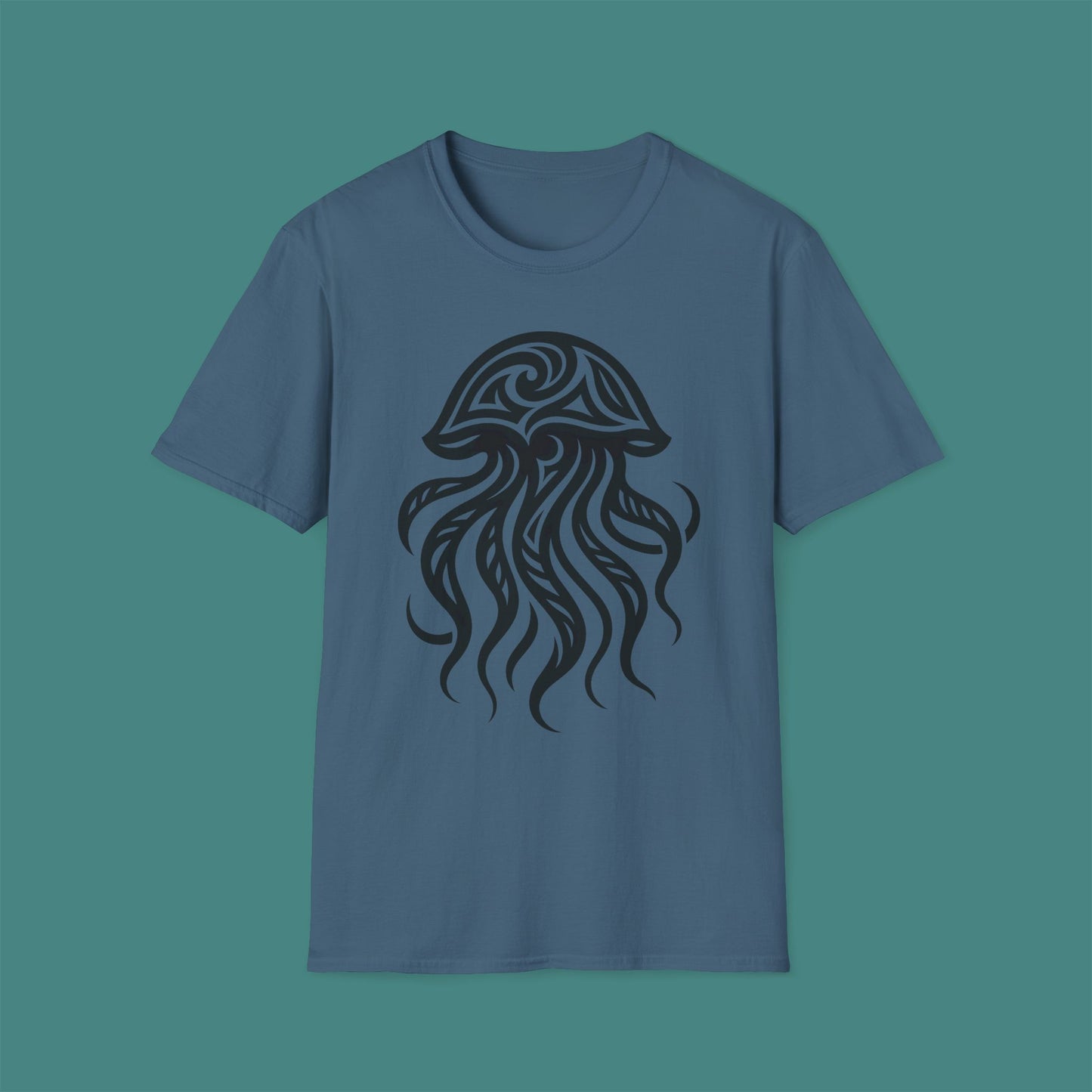 Tribal Tattoo Jellyfish Unisex T-Shirt