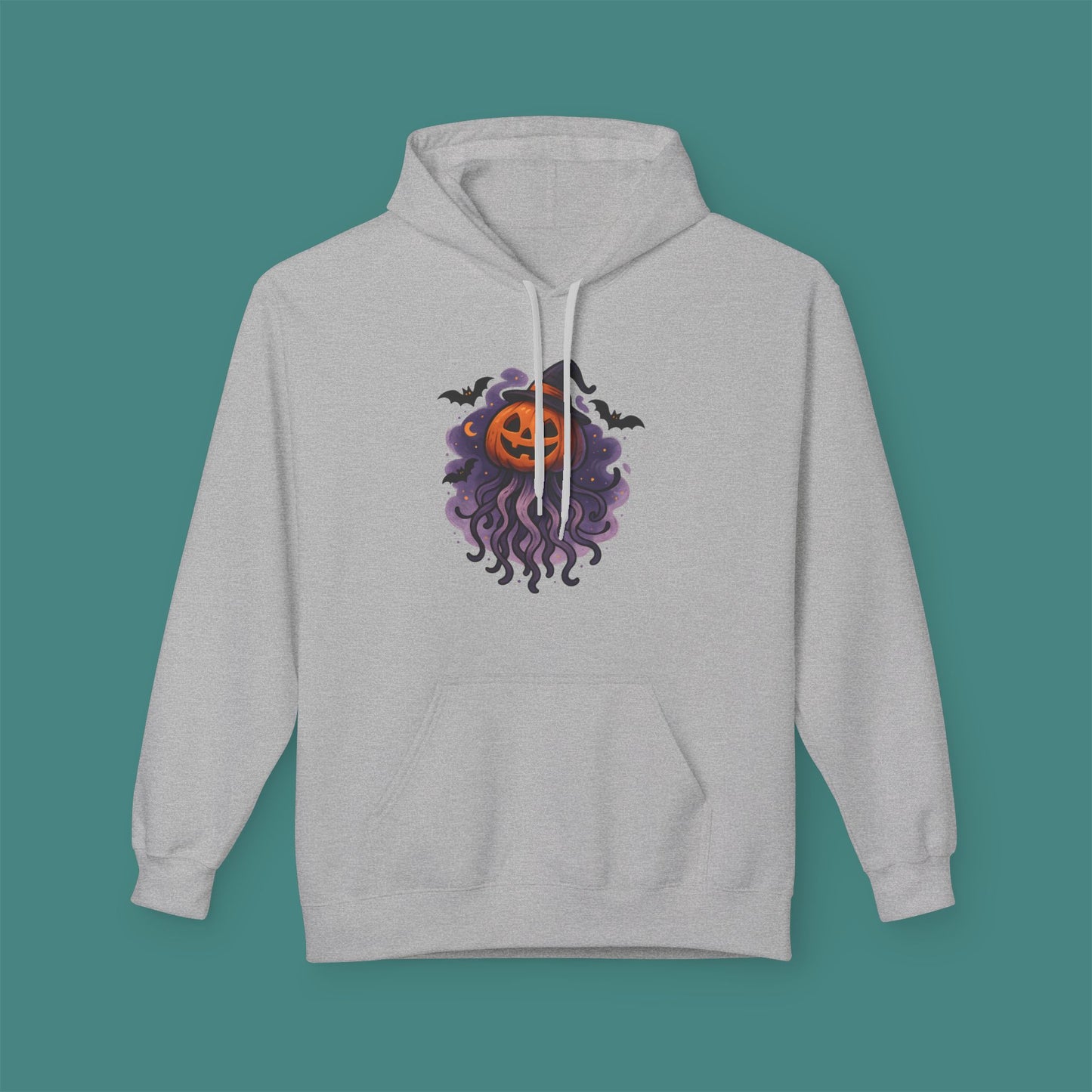 Halloween Jellyfish Fleece Unisex Hoodie