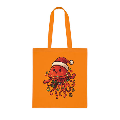 Christmas Jellyfish Tote Bag