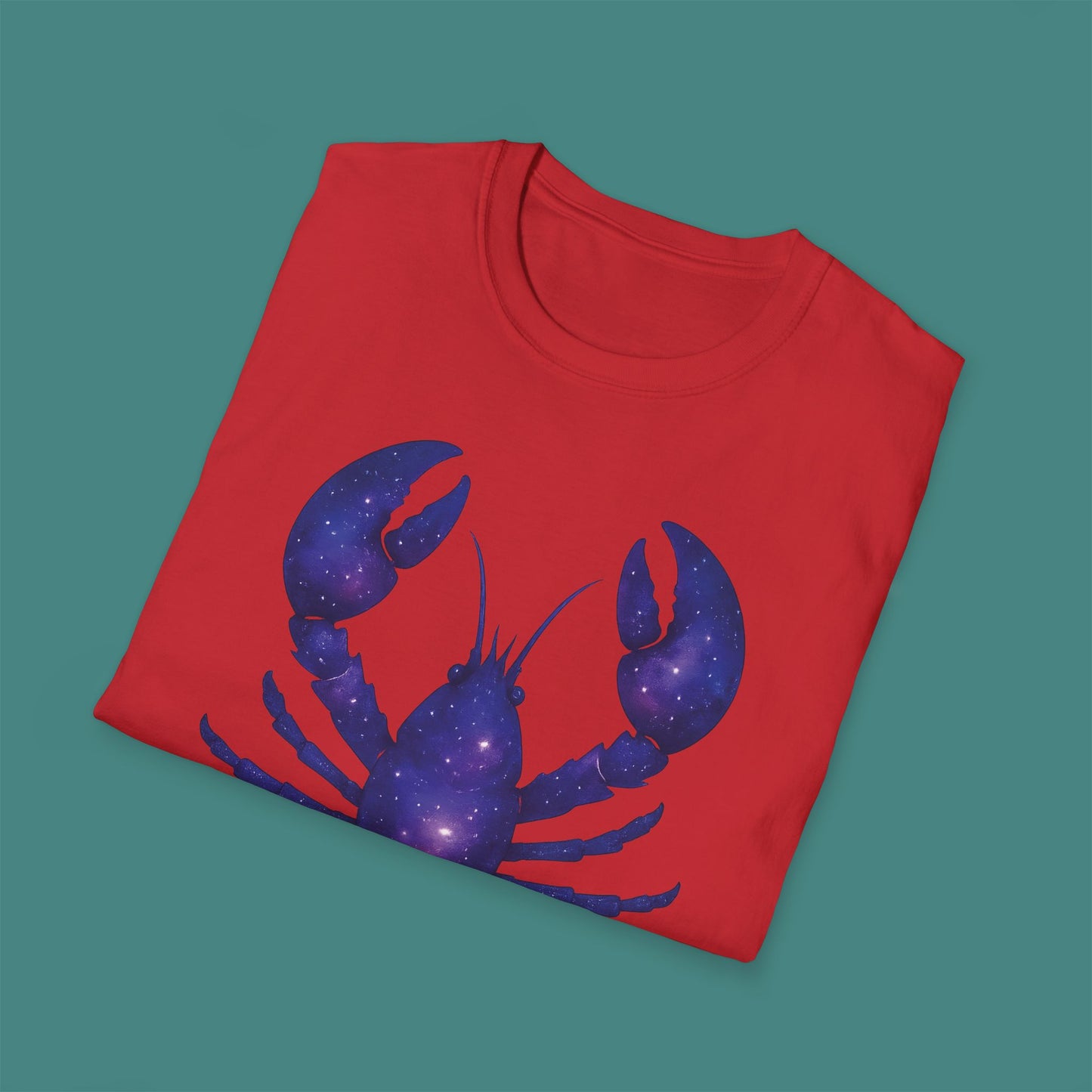 Cosmic Galaxy Lobster Unisex T-Shirt