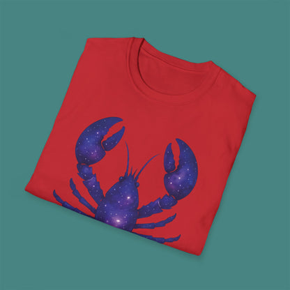Cosmic Galaxy Lobster Unisex T-Shirt