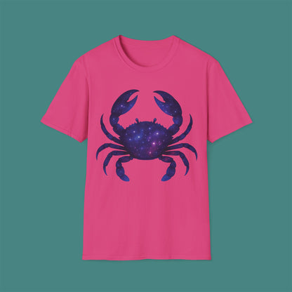 Cosmic Galaxy Crab Unisex T-Shirt