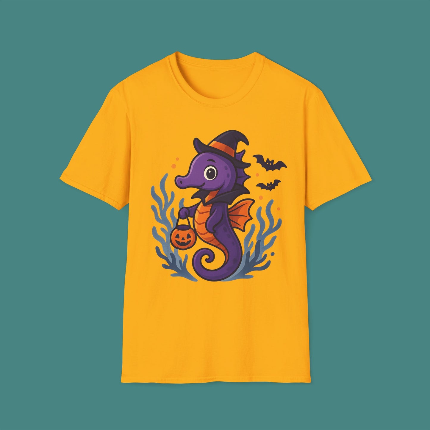 Halloween Seahorse Unisex T-Shirt