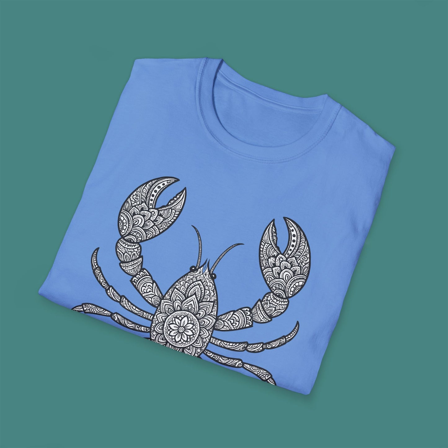 Intricate Mandala Lobster Unisex T-Shirt