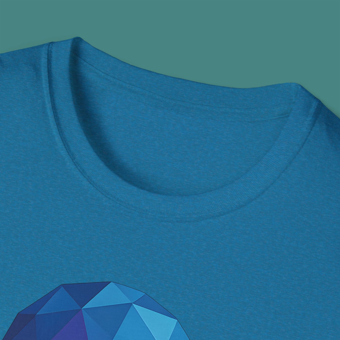 Geometric Polygon Jellyfish Unisex T-Shirt