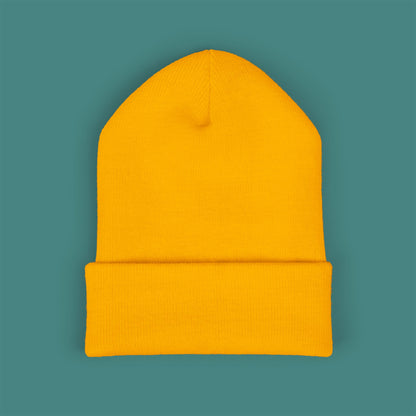 Minimalist Line Art Octopus Embroidered Beanie