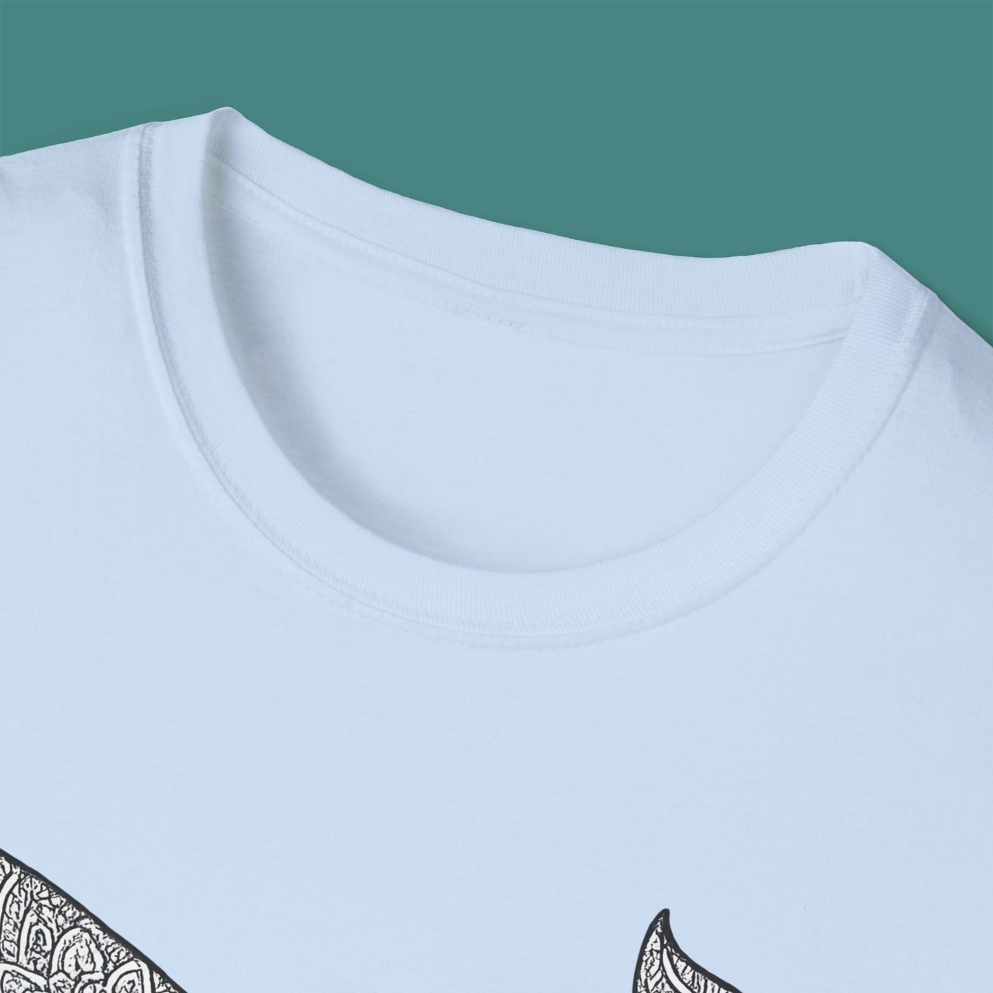 Intricate Mandala Whale Unisex T-Shirt