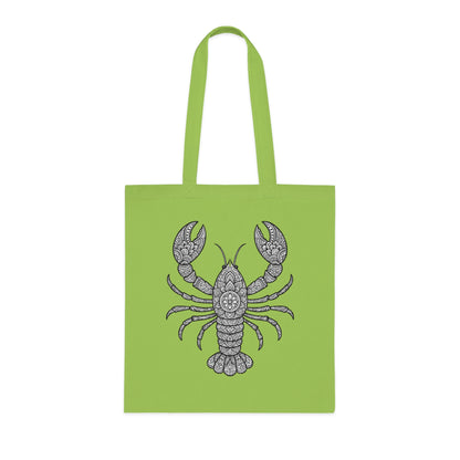 Intricate Mandala Lobster Tote Bag