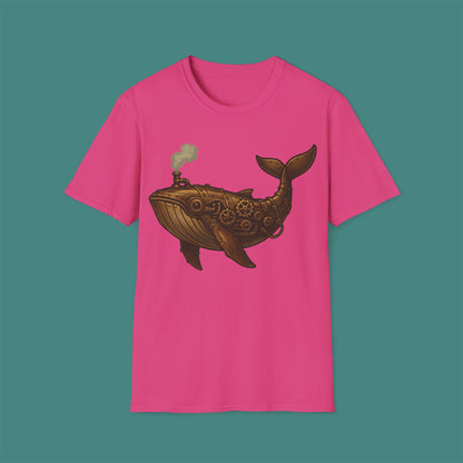 Steampunk Mechanical Whale Unisex T-Shirt