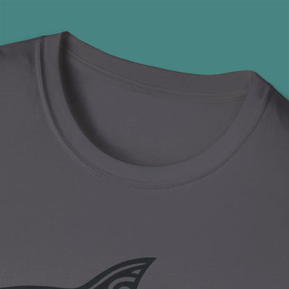 Tribal Tattoo Shark Unisex T-Shirt
