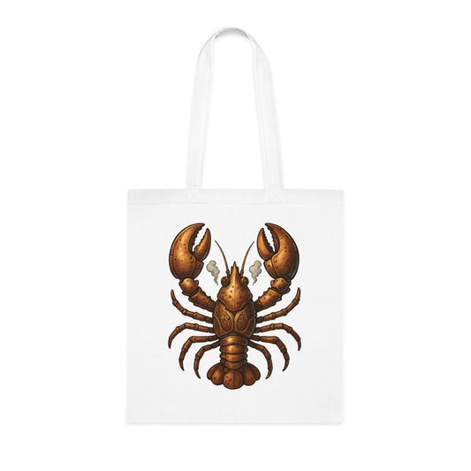 Steampunk Mechanical Lobster Tote Bag