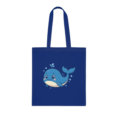 Cartoon Cute Whale Tote Bag