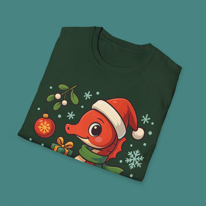 Christmas Seahorse Unisex T-Shirt