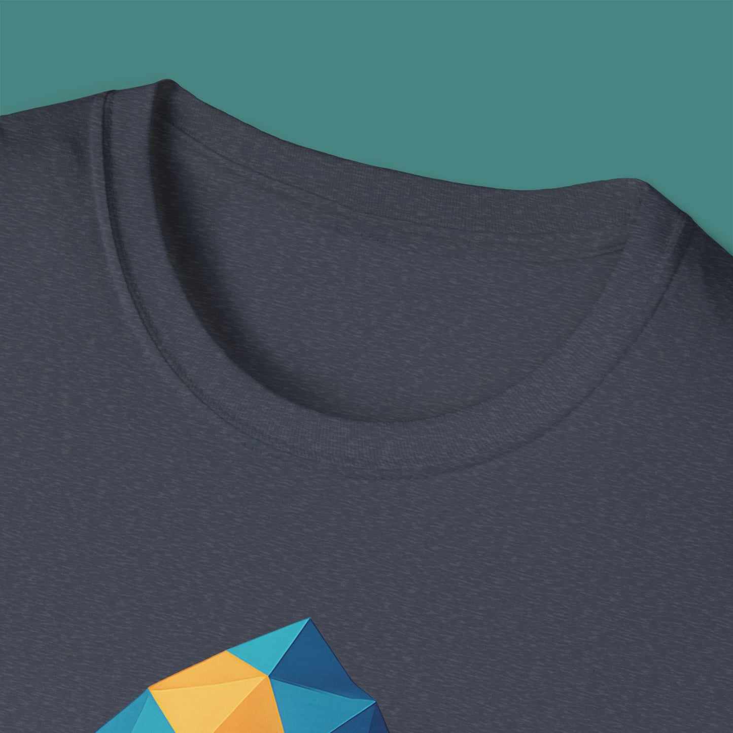 Geometric Polygon Seahorse Unisex T-Shirt