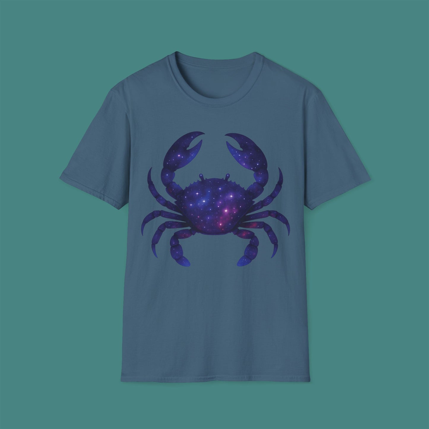 Cosmic Galaxy Crab Unisex T-Shirt